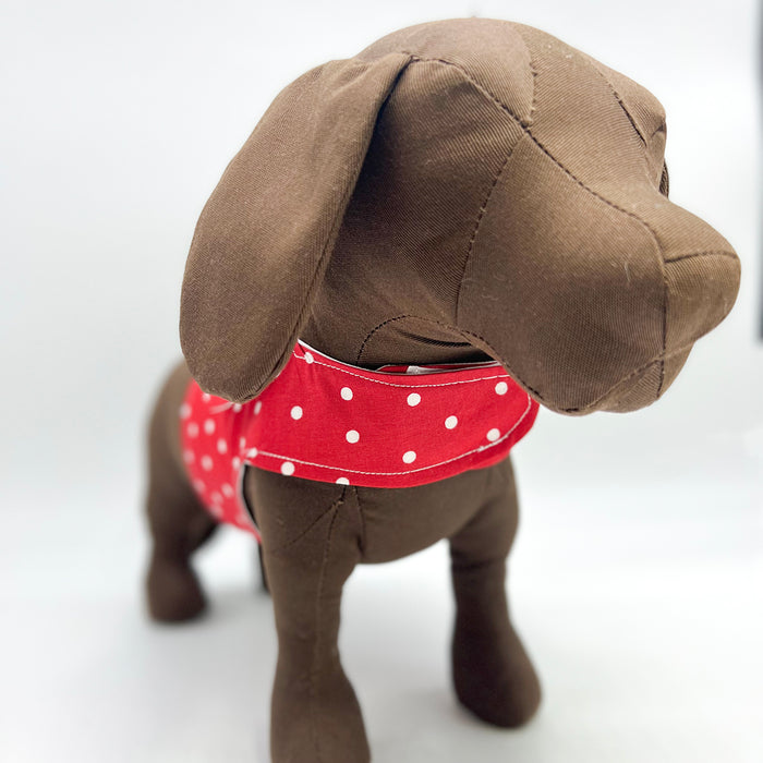 DCNY “Red & White Polka Dots” Vest-Style Harness