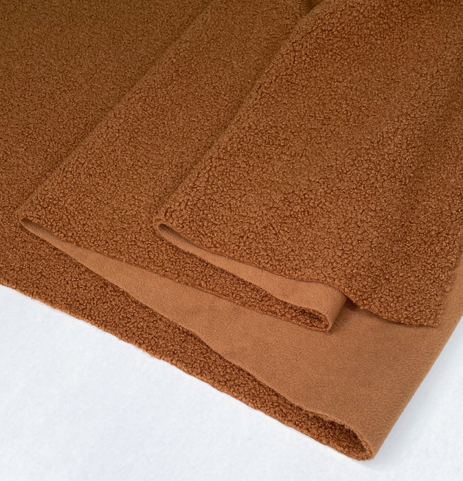 Cozy Sherpa Fleece Pullover - Copper