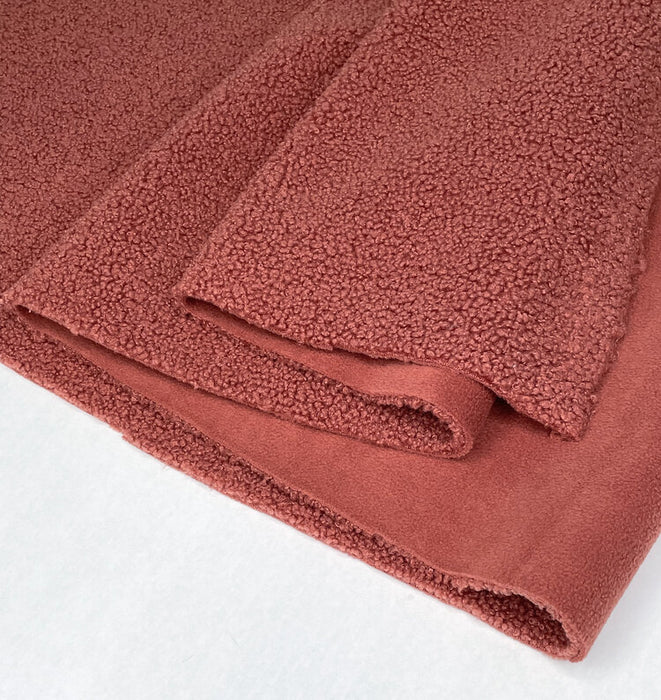 Cozy Sherpa Fleece Pullover - Rose