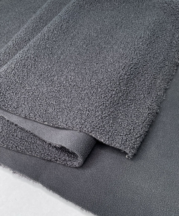 Cozy Sherpa Fleece Pullover - Smoke