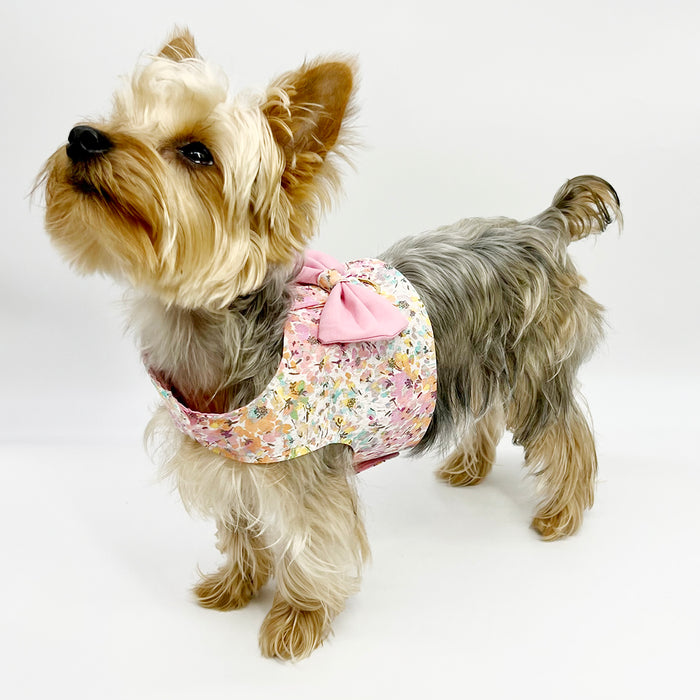 DCNY Pretty in Pink Princess Vest-Style Harness with Bow