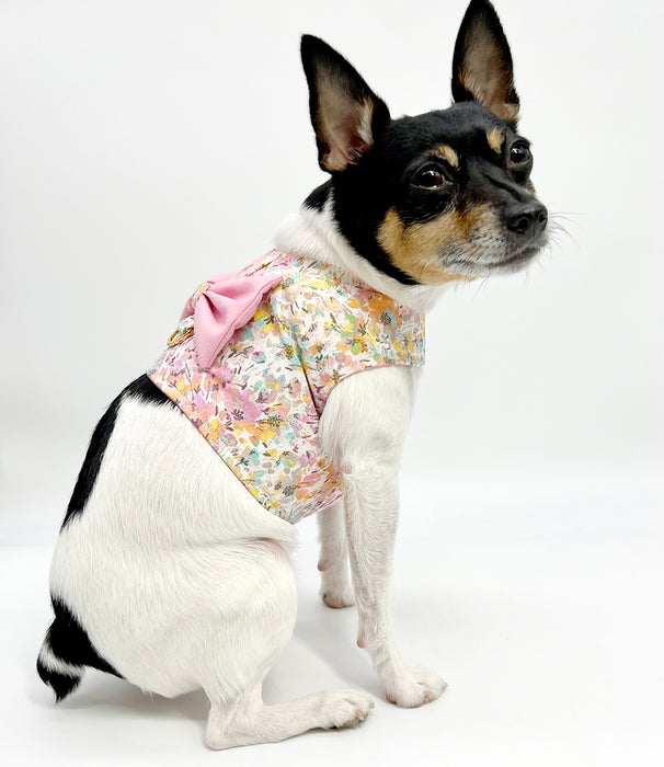 DCNY Pretty in Pink Princess Vest-Style Harness with Bow