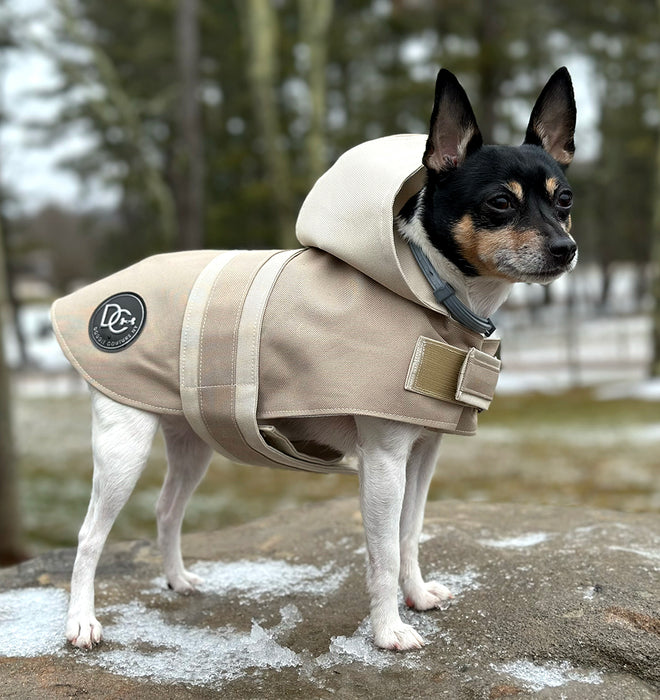 DCNY Sport Luxe Hooded Raincoat
