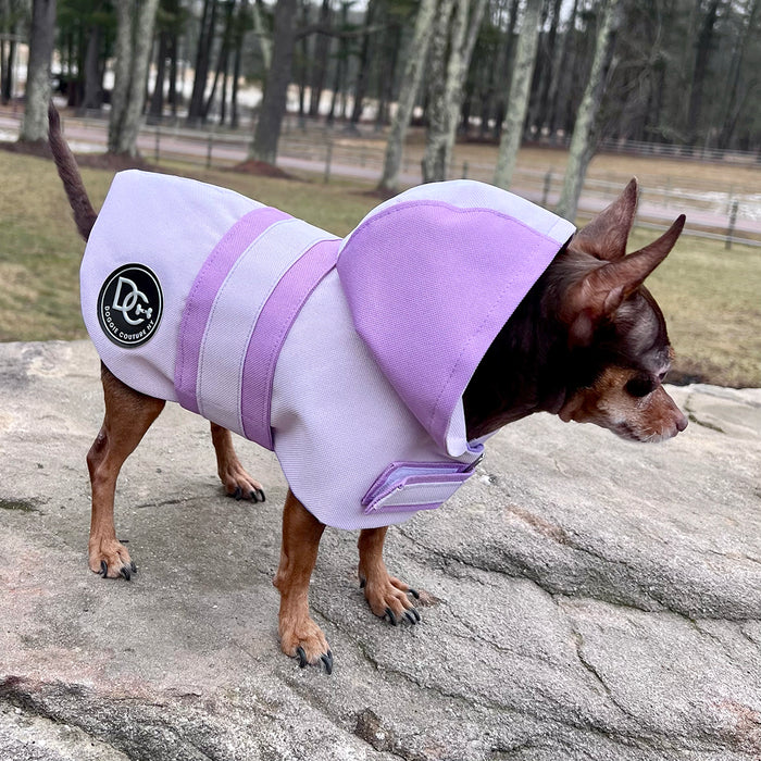 DCNY Sport Luxe Hooded Raincoat