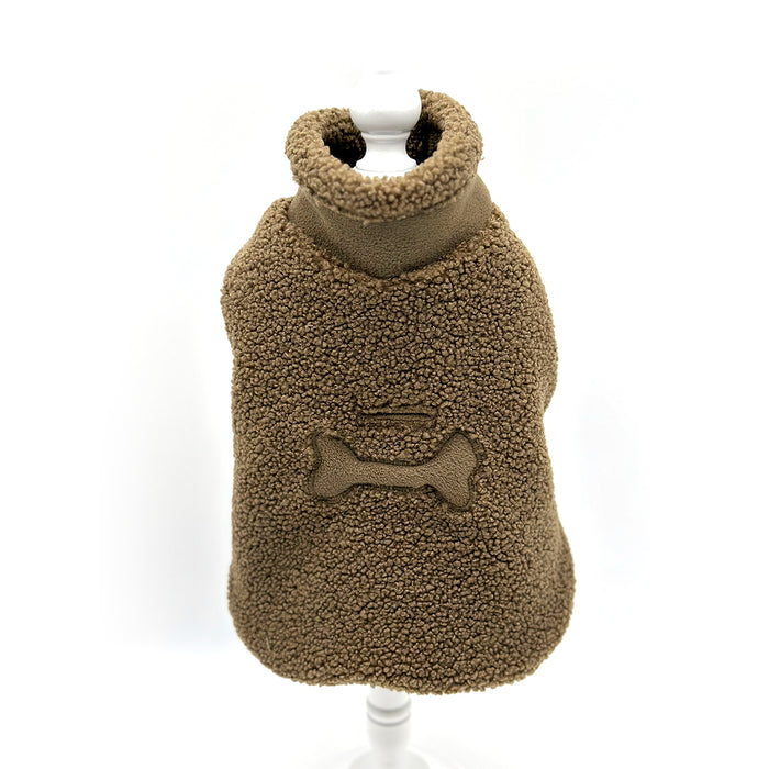 Cozy Sherpa Fleece Pullover - Olive