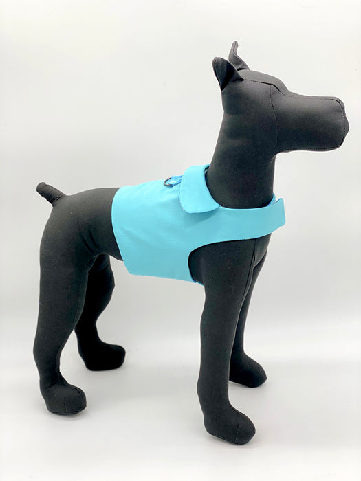 Tiffany Blue Vest with Removable Bow